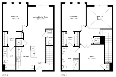 Three Bedroom Floor Plan at Lyra Sarasota